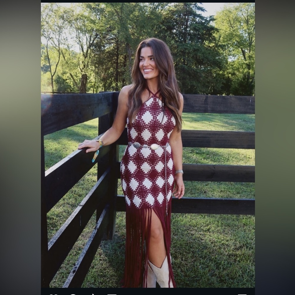 Anthropologie Saylor Dragana Dress Size XSP NWT Maroon